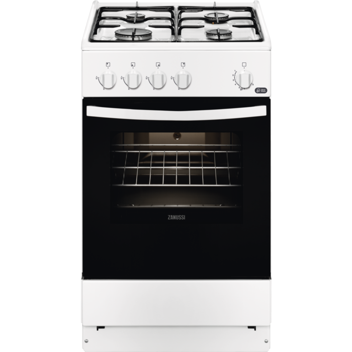 Газовая плита Zanussi ZCG 9510S1W																		 — описание, фото, цены в интернет-магазине PT Stores