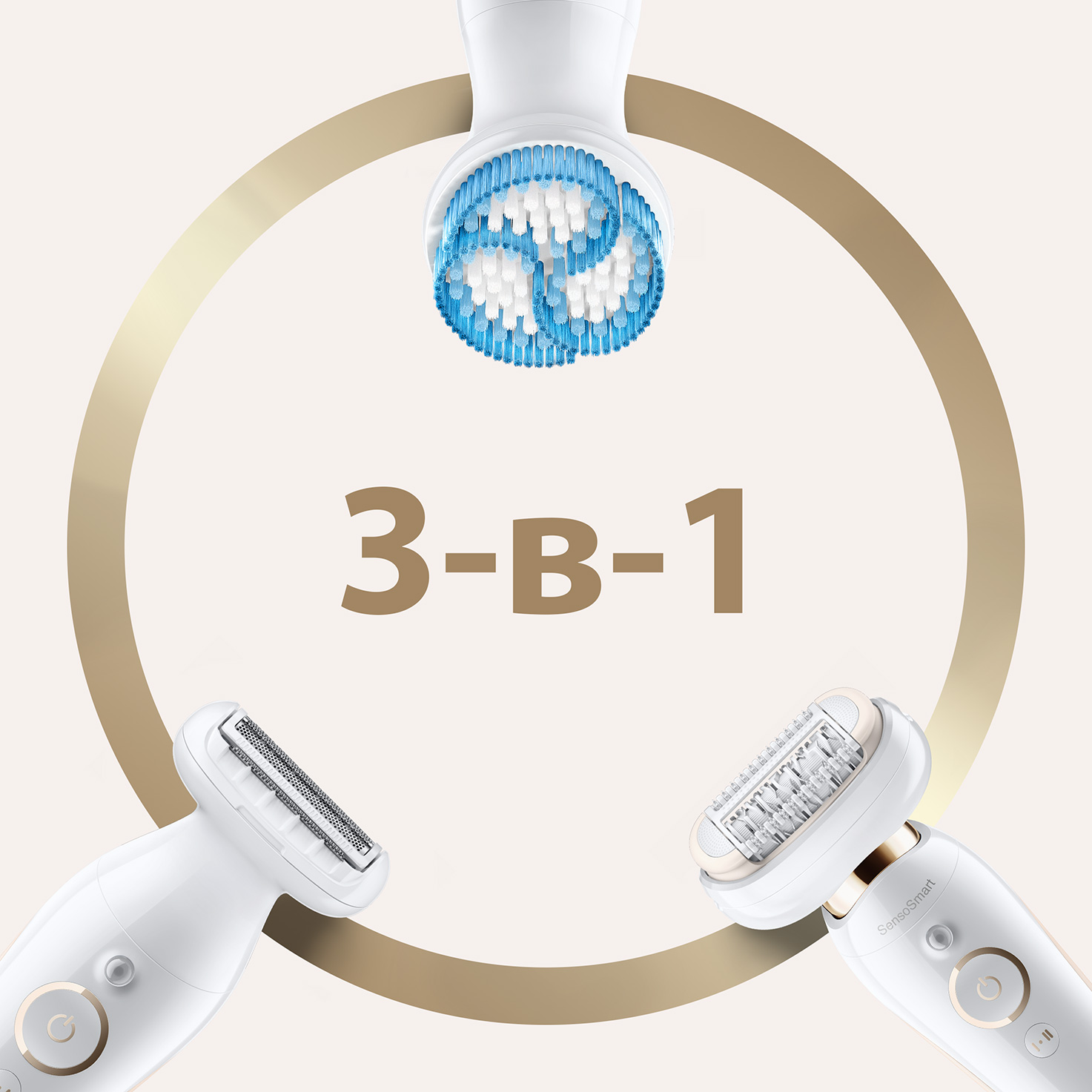 Купить Эпилятор BRAUN Silk-epil 9 Flex SES 9010 белый — Фото 3