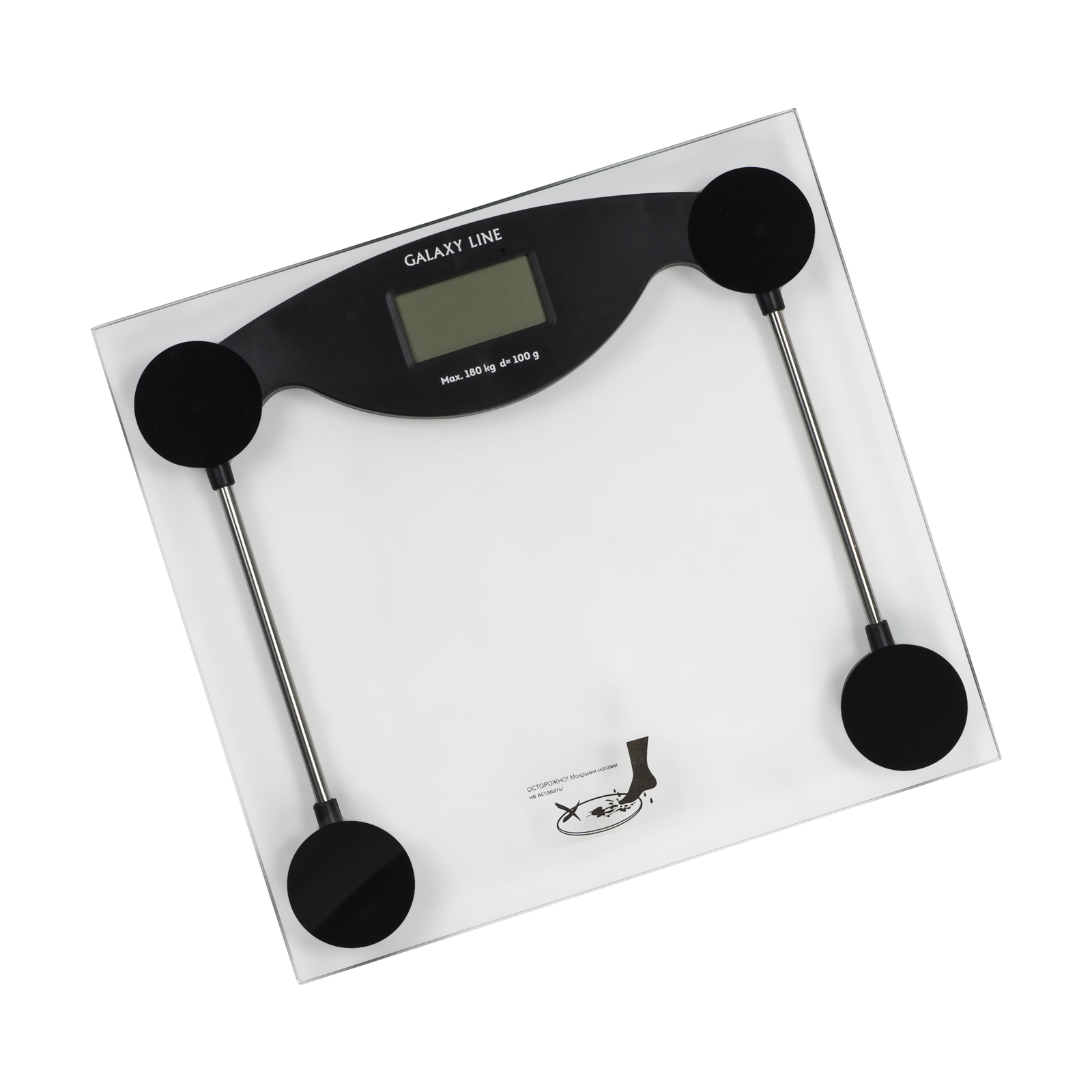 Напольные весы GALAXY GL 4810 черн																		 — описание, фото, цены в интернет-магазине PT Stores