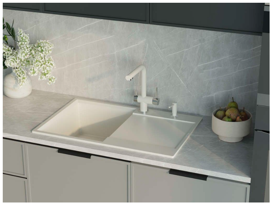 Купить Мойка OMOIKIRI Daisen 78T-BL Tetogranit/черный — Фото 3