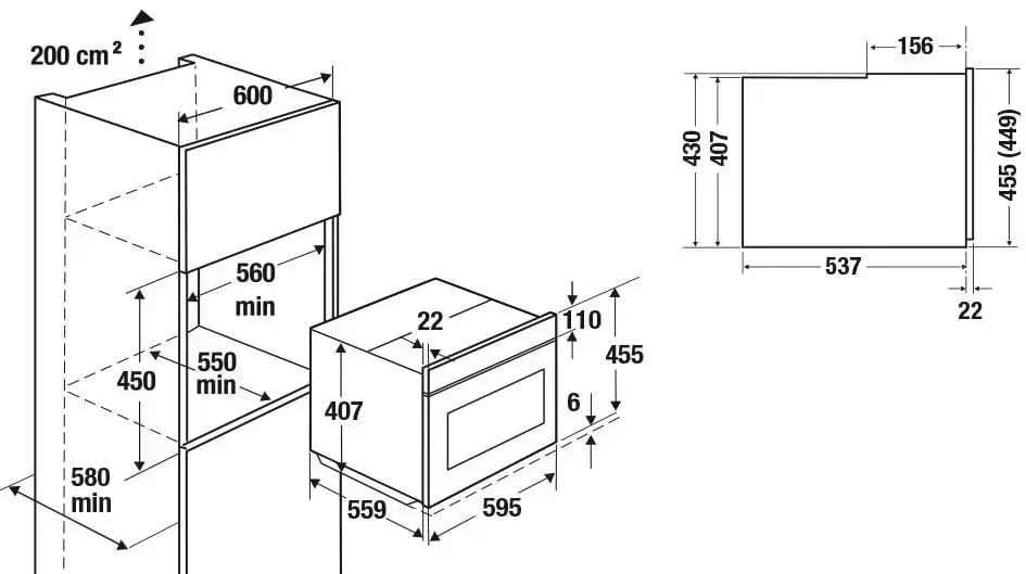 Купить Электрический духовой шкаф KUPPERSBUSCH CBM 6550.0 W2 — Фото 3