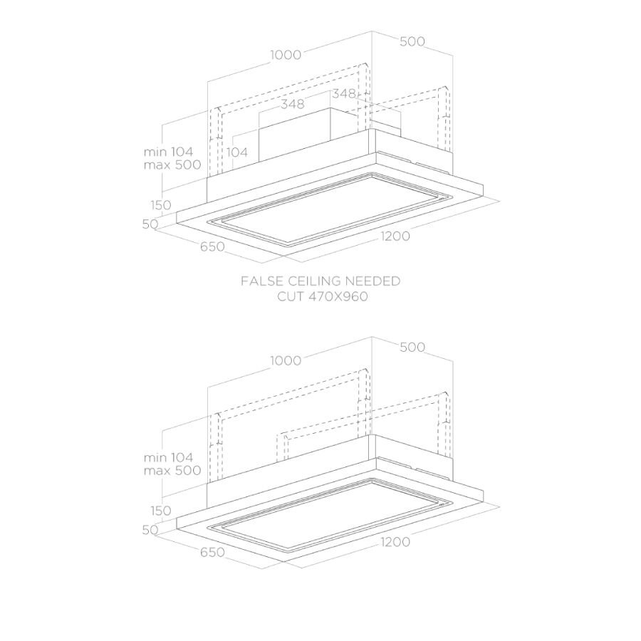 Купить Островная вытяжка ELICA Lullaby @ WH WOOD/F/120 — Фото 4
