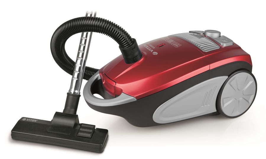 Пылесос VITEK VT-1892R красный/черный																		 — описание, фото, цены в интернет-магазине PT Stores