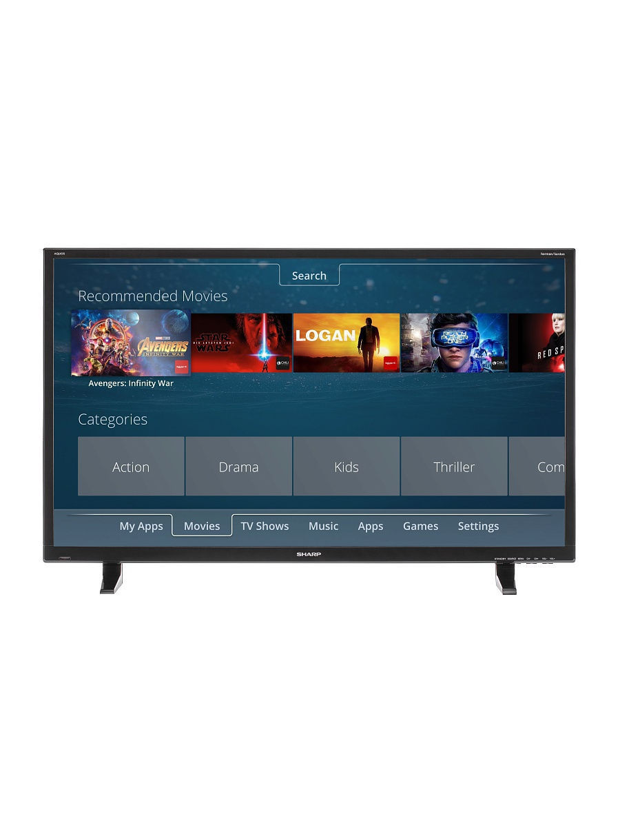 Телевизор SHARP 40BG0EO																		 — описание, фото, цены в интернет-магазине PT Stores