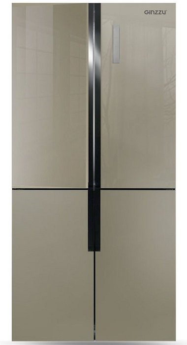 Холодильник Ginzzu NFK-510  Gold glass																		 — описание, фото, цены в интернет-магазине PT Stores