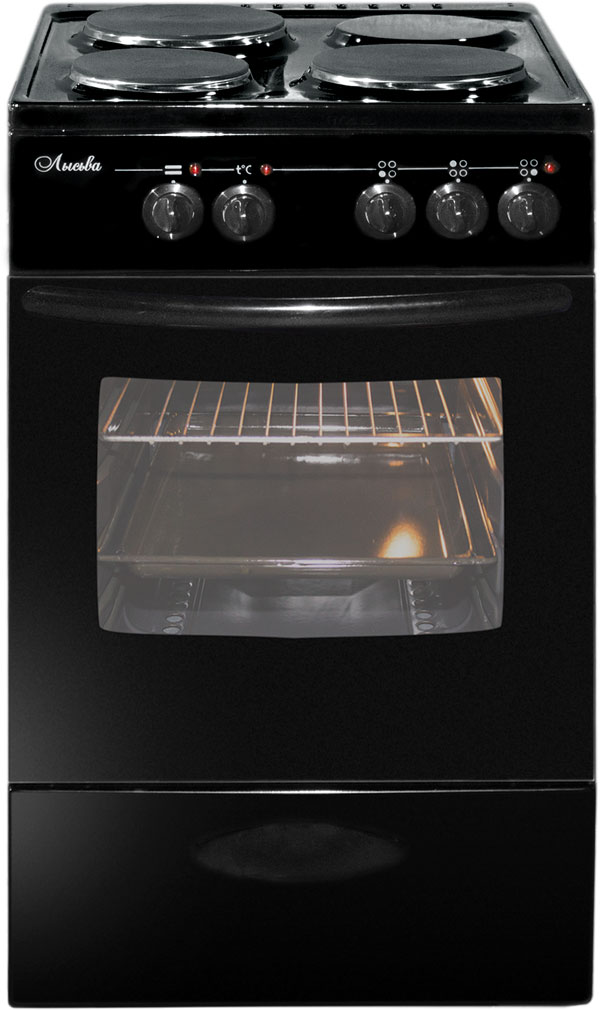 Электрическая плита Лысьва ЭП 301 МС Черный без крышки																		 — описание, фото, цены в интернет-магазине PT Stores