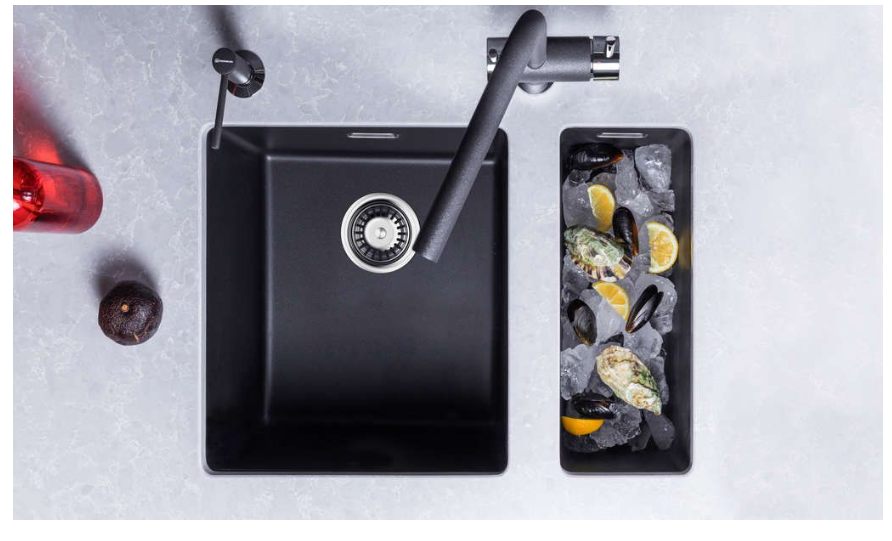 Купить Мойка OMOIKIRI Kata 40-U-BL Artgranit/черный — Фото 3