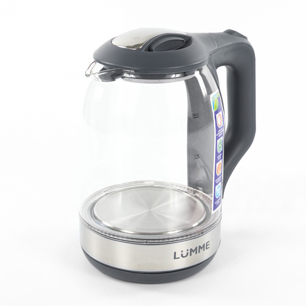 Чайник LUMME LU-143 серый гранит																		 — описание, фото, цены в интернет-магазине PT Stores