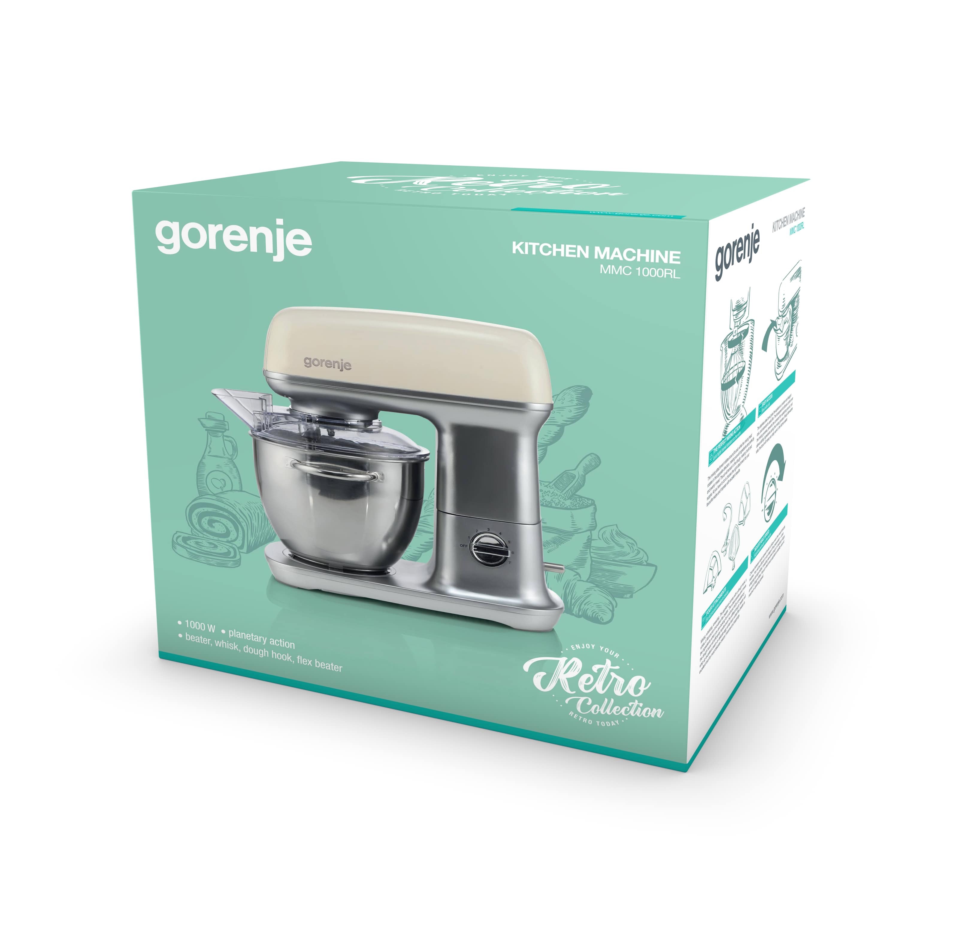 Купить Кухонный комбайн GORENJE MMC1000RL — Фото 3