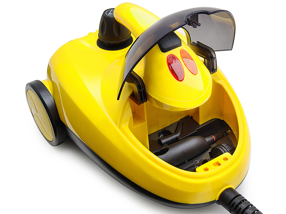 Купить Отпариватели и пароочистители Kitfort КТ-908-2 желтый — Фото 2