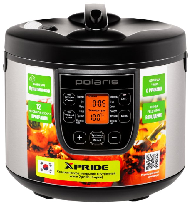 Мультиварка POLARIS PMC 0511AD, Черный																		 — описание, фото, цены в интернет-магазине PT Stores