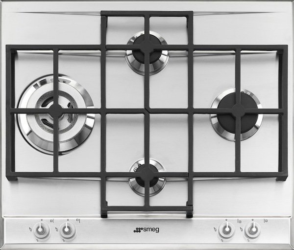 Газовая варочная панель SMEG P1641X																		 — описание, фото, цены в интернет-магазине PT Stores