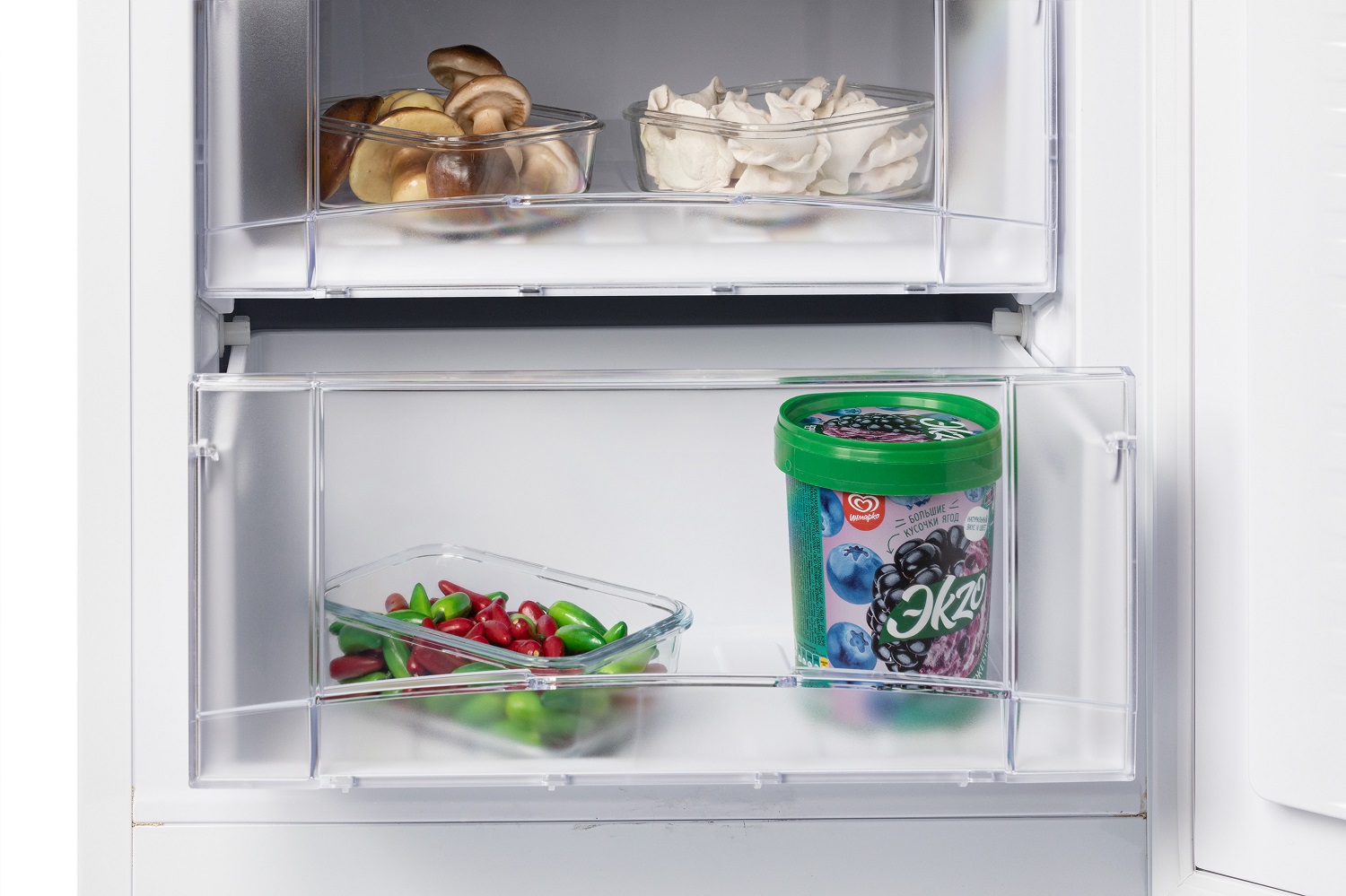 Купить Двухкамерный холодильник NORDFROST NRB 124 W — Фото 9