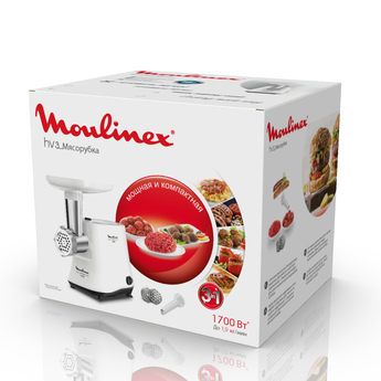 Купить Мясорубка MOULINEX ME 301132 — Фото 3