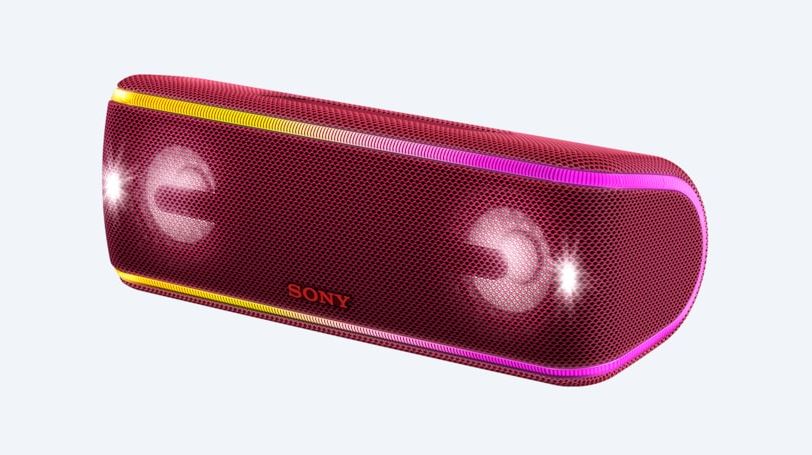 Портативная акустика SONY SRS-XB41 Red																		 — описание, фото, цены в интернет-магазине PT Stores