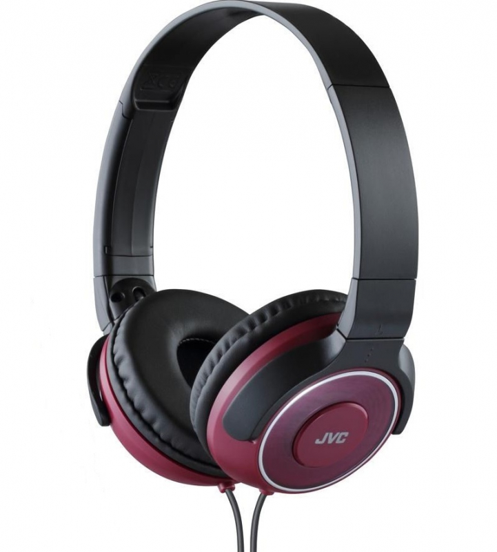 Наушники JVC HA-S220-R-E  красный																		 — описание, фото, цены в интернет-магазине PT Stores