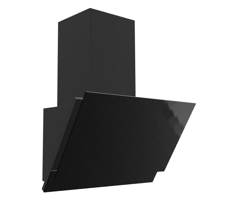 Купить Наклонная вытяжка ELIKOR Жемчуг 60 антрацит/черный — Фото 2