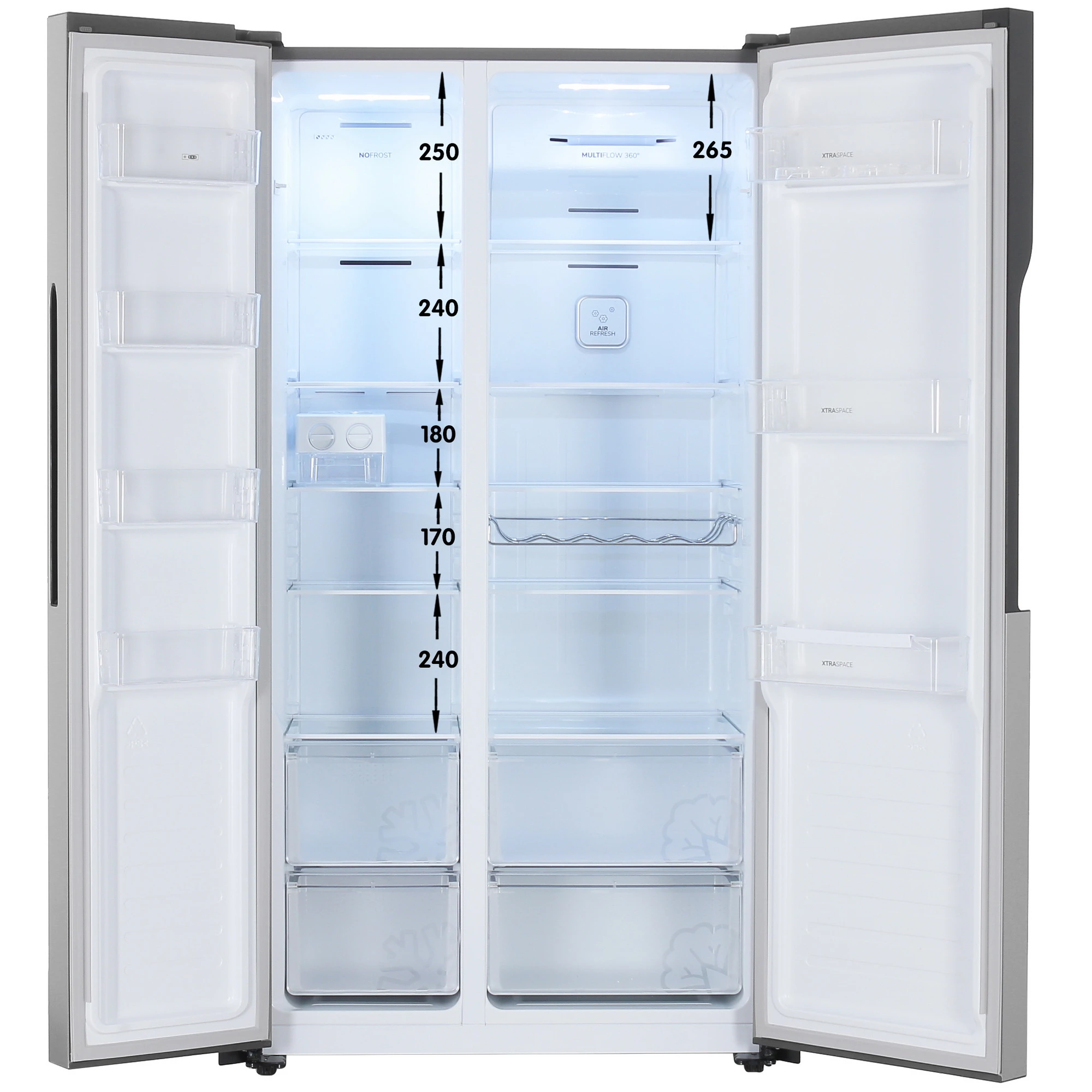 Купить Холодильник Gorenje NRS918EMX — Фото 3