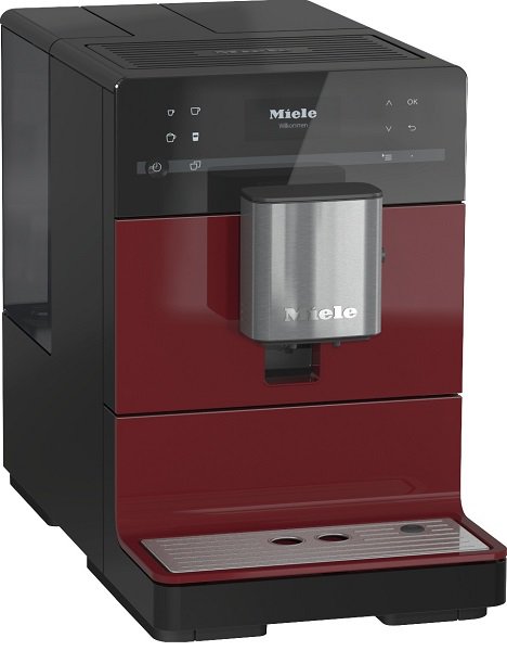Кофемашина MIELE CM5300 ежевичный красный																		 — описание, фото, цены в интернет-магазине PT Stores