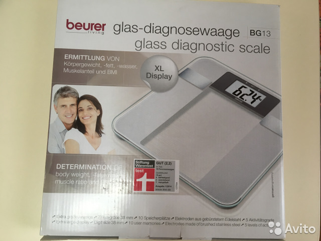 Купить Напольные весы BEURER BF710 белый/розовый — Фото 3