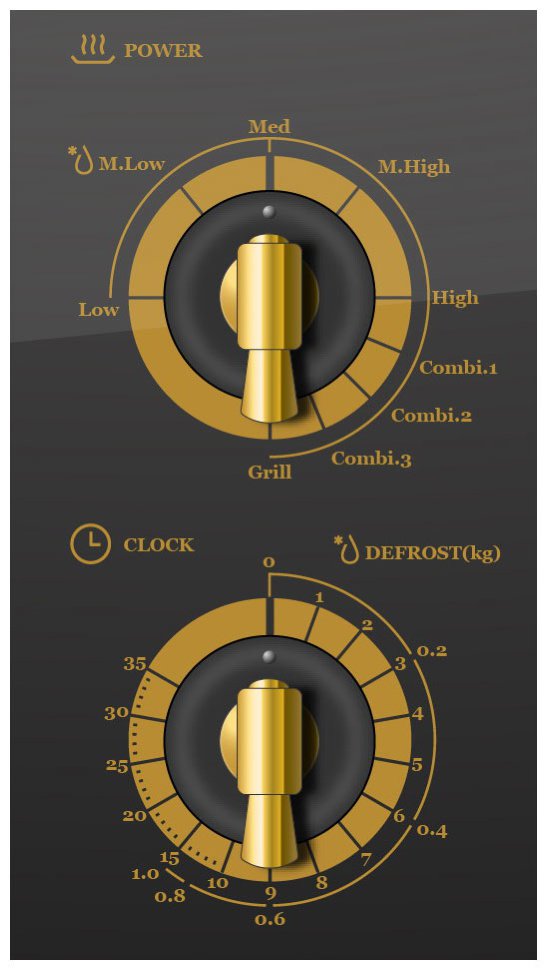 Купить Встраиваемая СВЧ печь Midea MG820BW8-B1 — Фото 2