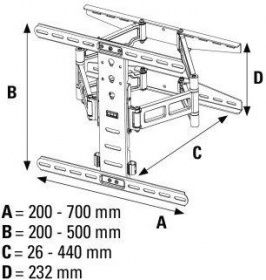 Купить Кронштейн Hama H-108759 белый — Фото 3