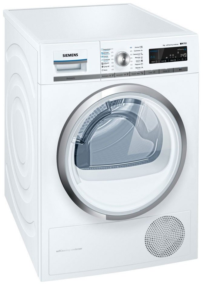 Сушильная машина SIEMENS WT 45W560 OE																		 — описание, фото, цены в интернет-магазине PT Stores