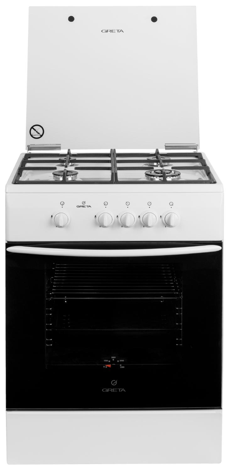Газовая плита Greta GG 6070 CG 38(W)																		 — описание, фото, цены в интернет-магазине PT Stores