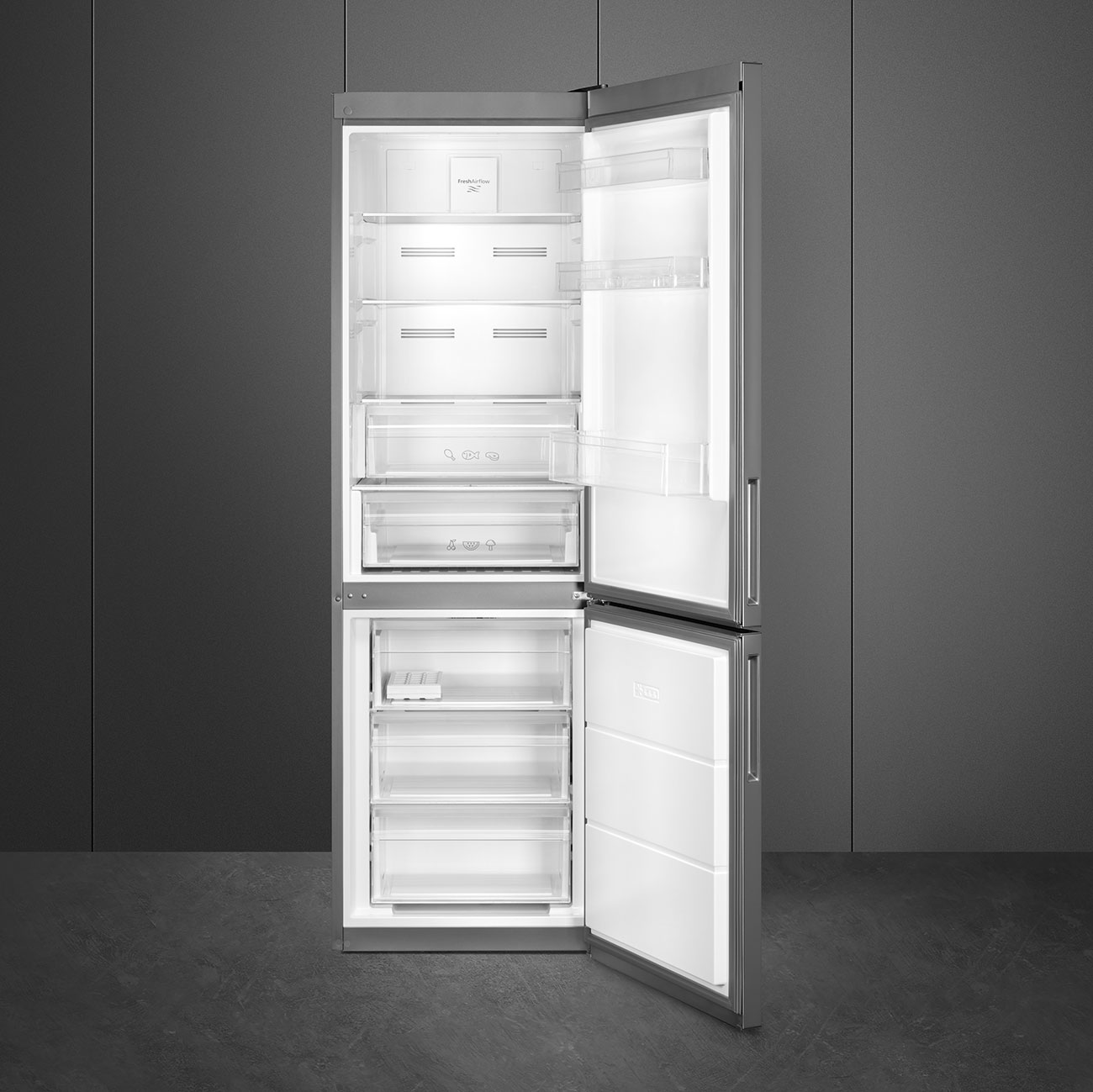 Купить Двухкамерный холодильник Smeg FC18EN1X — Фото 3