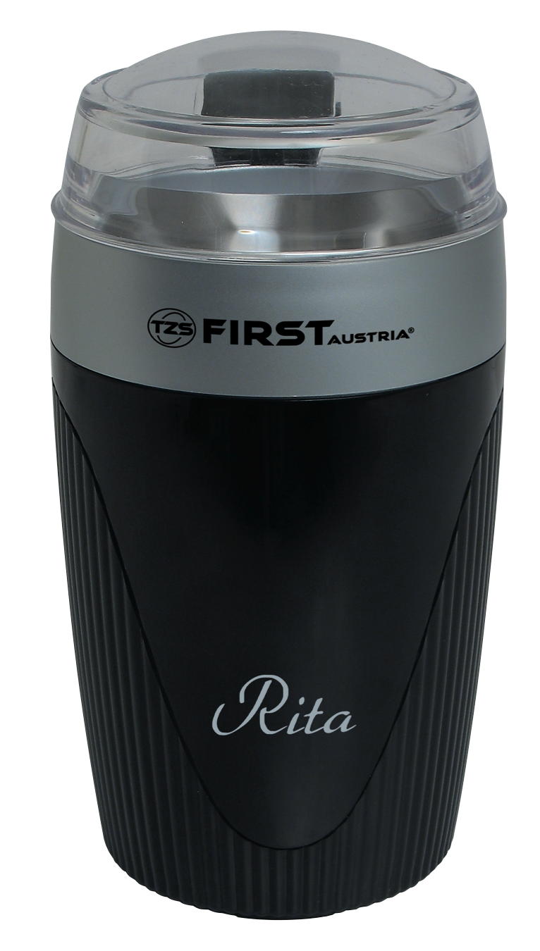 Кофемолка FIRST FA-5481-1 Black/Silver																		 — описание, фото, цены в интернет-магазине PT Stores