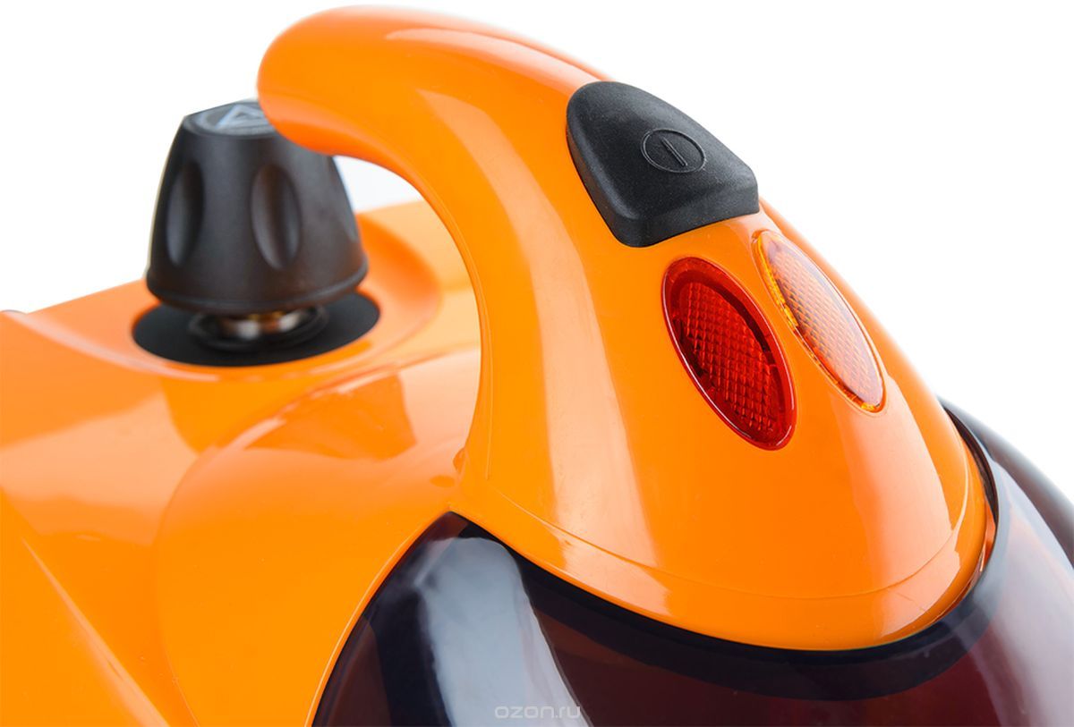 Купить Отпариватели и пароочистители Kitfort КТ-908, оранжевый — Фото 3