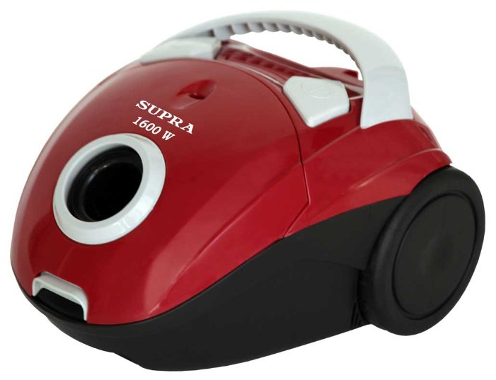 Пылесос SUPRA VCS-1601 red																		 — описание, фото, цены в интернет-магазине PT Stores