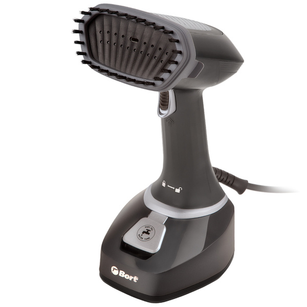 Отпариватели и пароочистители BORT Compact черн/сер																		 — описание, фото, цены в интернет-магазине PT Stores