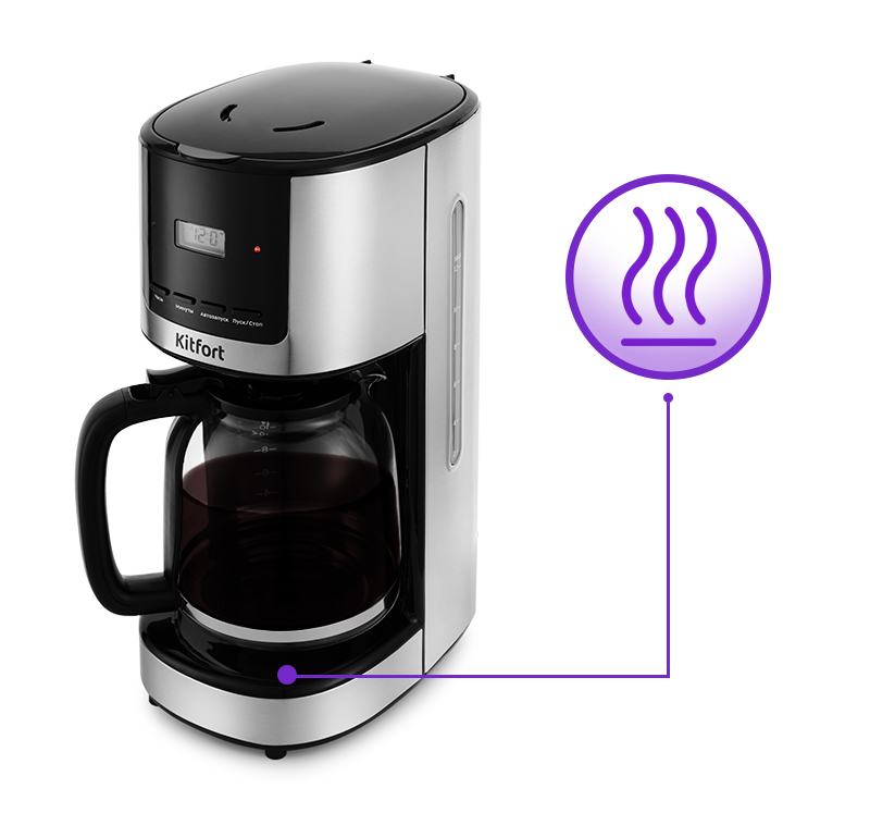 Купить Кофеварка Kitfort КТ-735 — Фото 4