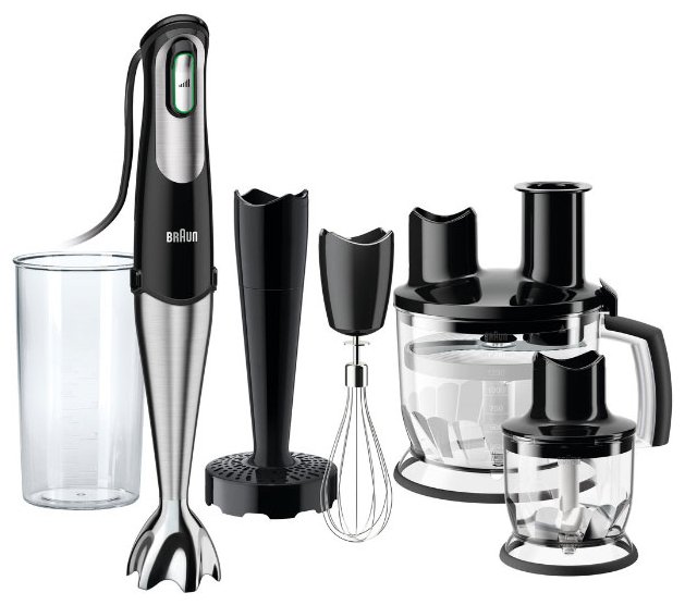Блендер BRAUN MQ 787 BK																		 — описание, фото, цены в интернет-магазине PT Stores