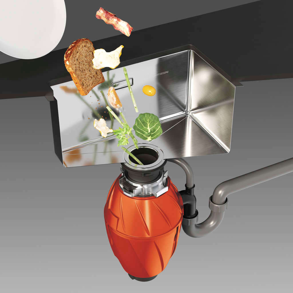 Купить Измельчитель пищевых отходов OMOIKIRI Nagare Slim 500 — Фото 4