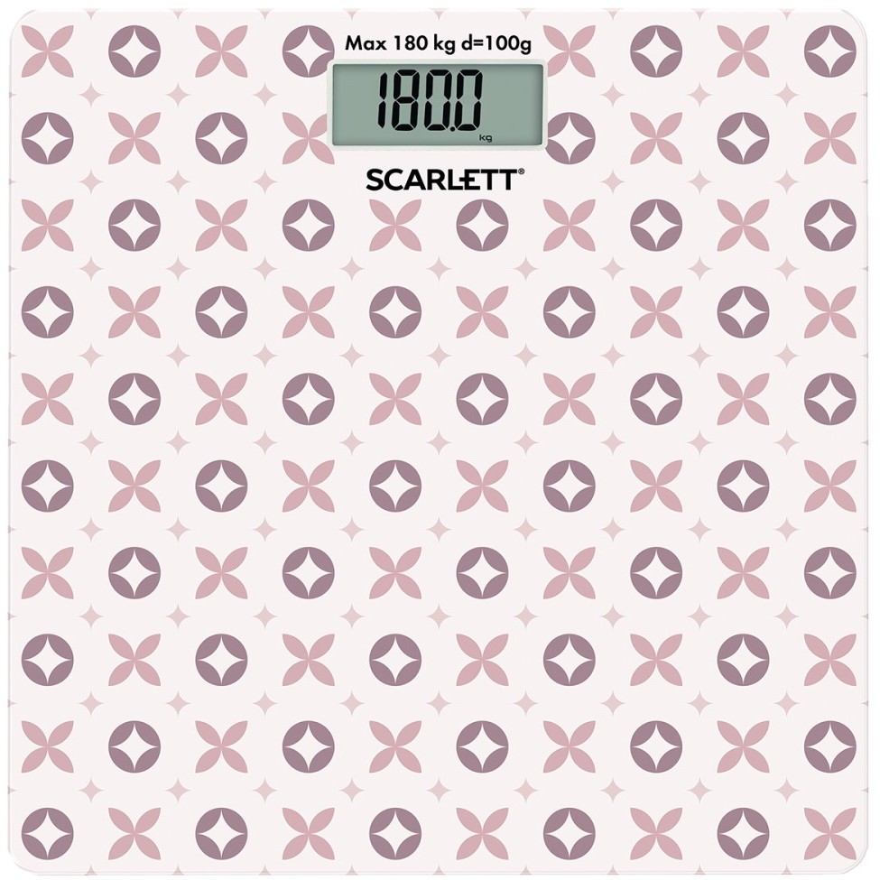 Напольные весы Scarlett SC-BS33E007																		 — описание, фото, цены в интернет-магазине PT Stores