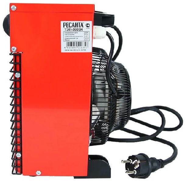 Купить Тепловая пушка Ресанта Тепловая электрическая пушка ТЭП-3000Н — Фото 3