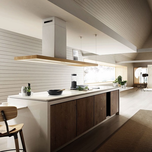 Купить Островная вытяжка ELICA BIO ISLAND WH/A/120 ROVERE арт. PRF0120967 — Фото 6