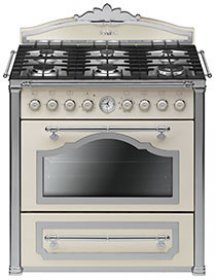 Комбинированная плита SMEG CC9GPX																		 — описание, фото, цены в интернет-магазине PT Stores