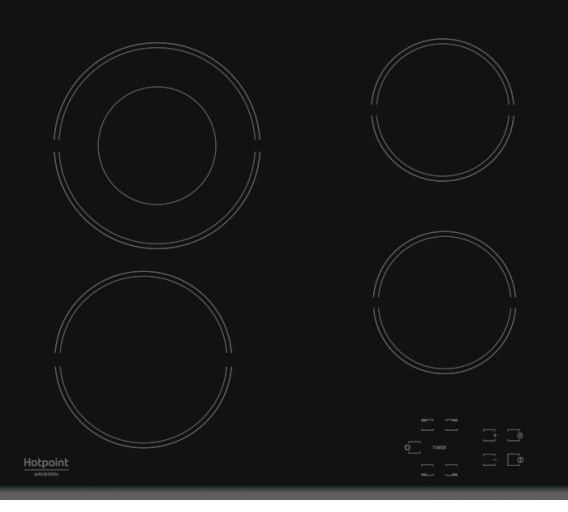 Электрическая варочная панель HOTPOINT-ARISTON HR 632 B																		 — описание, фото, цены в интернет-магазине PT Stores