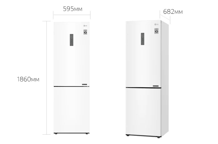 Купить Двухкамерный холодильник LG GA-B459CQWL — Фото 9