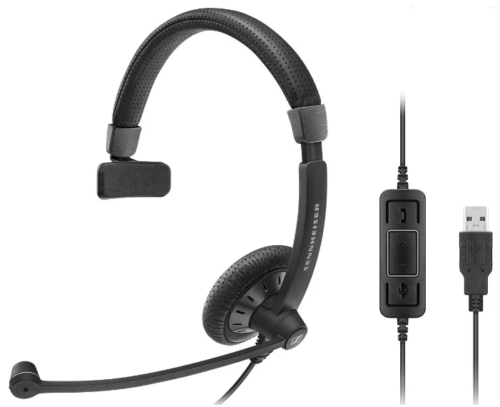 Наушники SENNHEISER SC 40 USB MS																		 — описание, фото, цены в интернет-магазине PT Stores