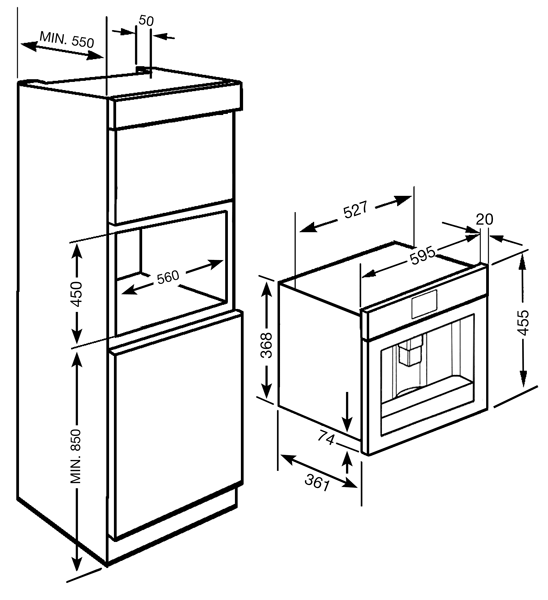 Купить Встраиваемая кофемашина SMEG CMSC45NE — Фото 2