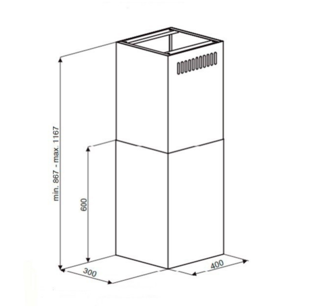 Купить Островная вытяжка MAUNFELD Bath Isla 402 золотой — Фото 9