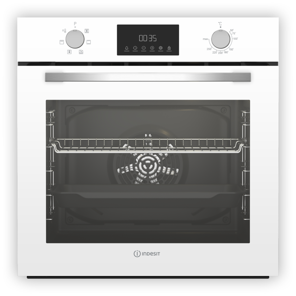 Электрический духовой шкаф Indesit IFE 3644 WH																		 — описание, фото, цены в интернет-магазине PT Stores