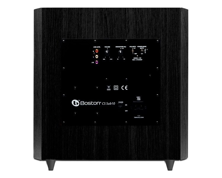 Купить Акустическая система BOSTON ACOUSTICS CS SUB10 II, black — Фото 4