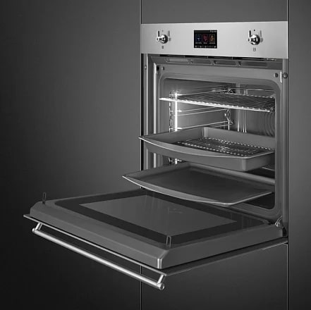Купить Электрический духовой шкаф Smeg SO6303APX — Фото 4