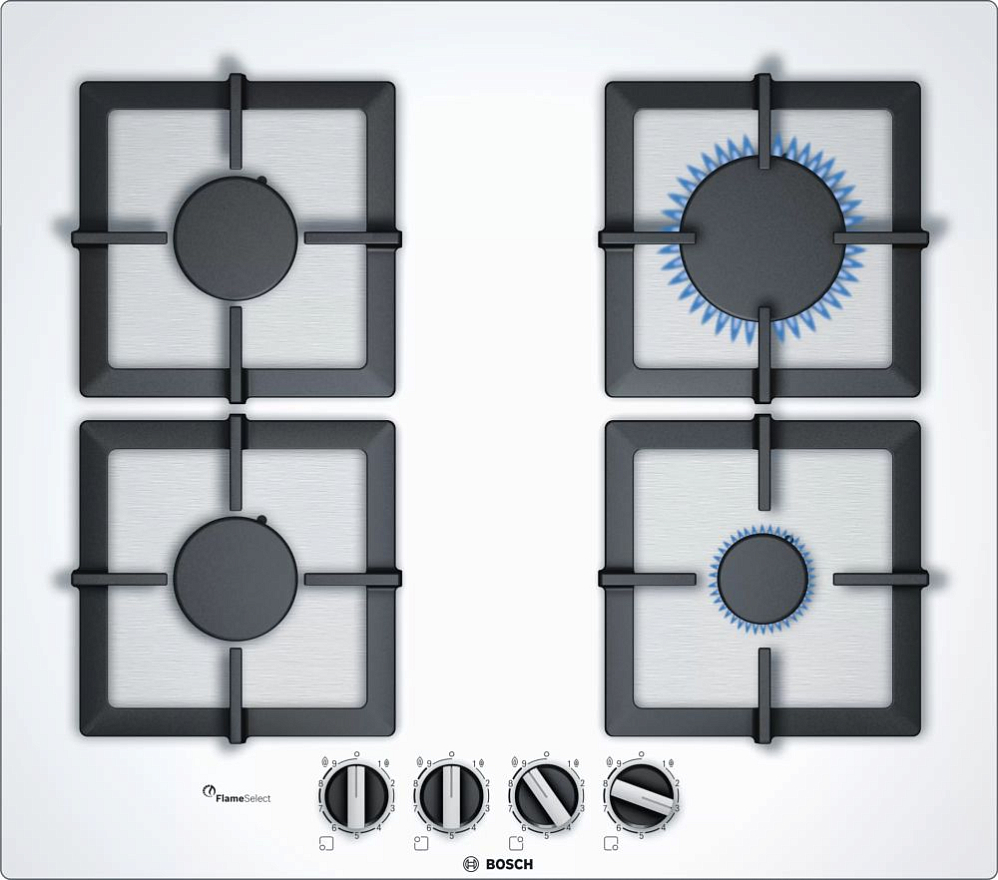 Газовая варочная панель Bosch PPP6A2B20O																		 — описание, фото, цены в интернет-магазине PT Stores