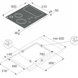 Купить Индукционная варочная панель ASKO HI1844MF — Фото 2